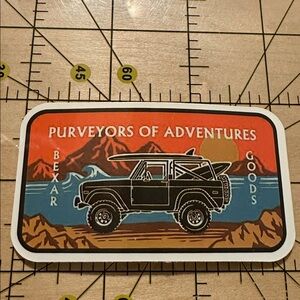 💜13/$13 +Bundle Sticker Sale | Travel Purveyors Of Adventure Waterproof Sticker